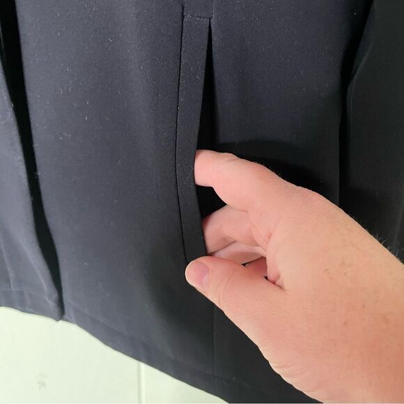 Yeohlee NY Blazer Jacket Black Minimalist‎ Women’s Size Small - Picture 5 of 9